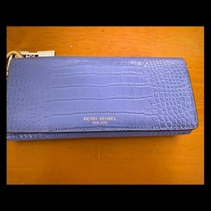 Henri Bendel Wristlet - Baby Blue - GUC